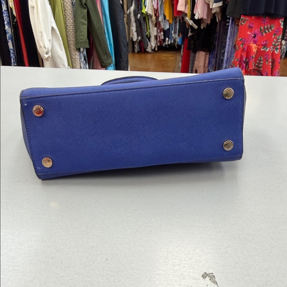 Michael Kors Royal Blue Satchel - Picture 5 of 7